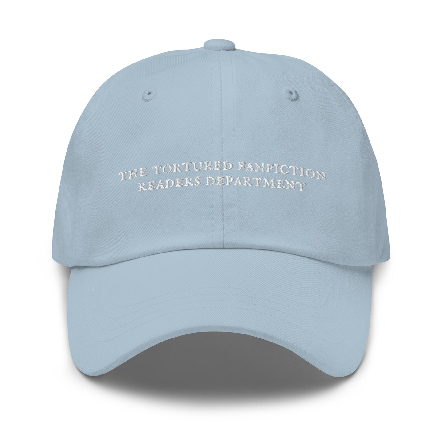 the tortured fanfiction readers dept Hat