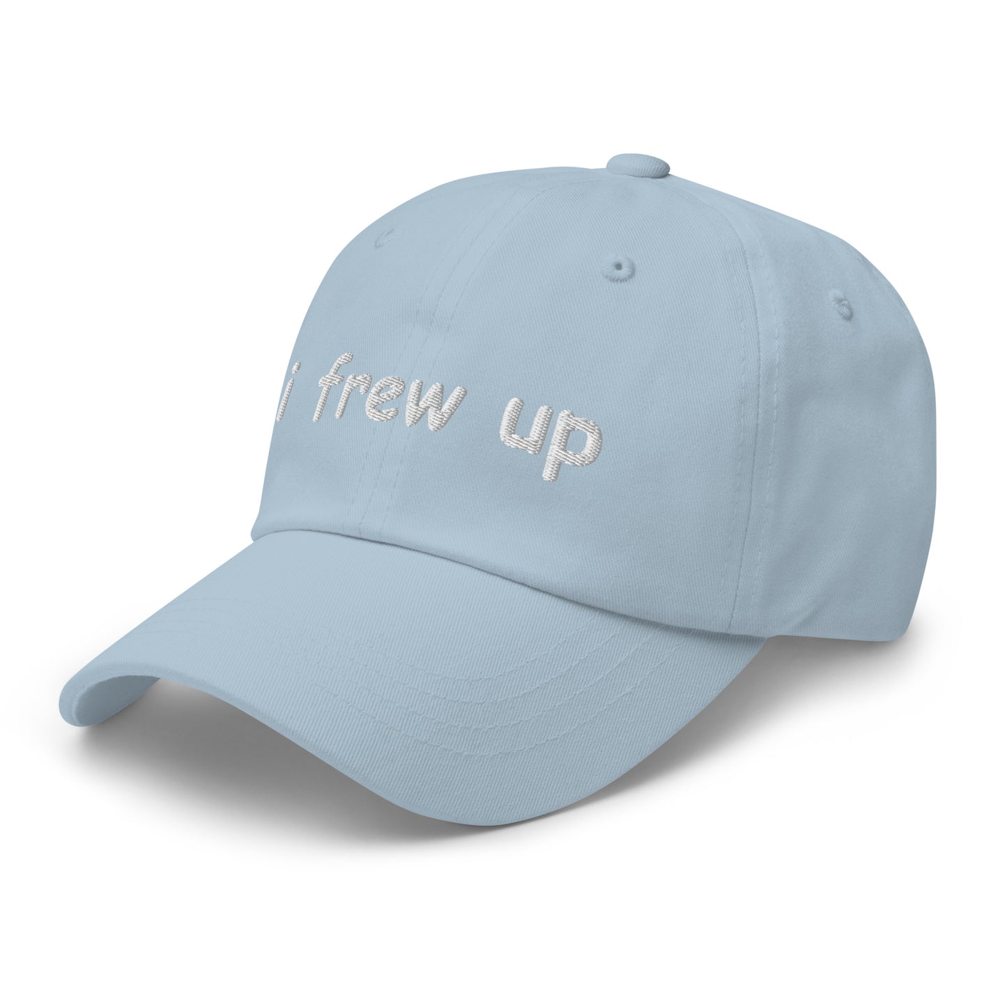 i frew up Hat