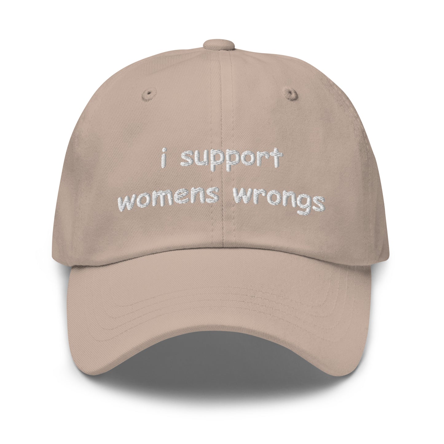 i support womens wrongs Hat