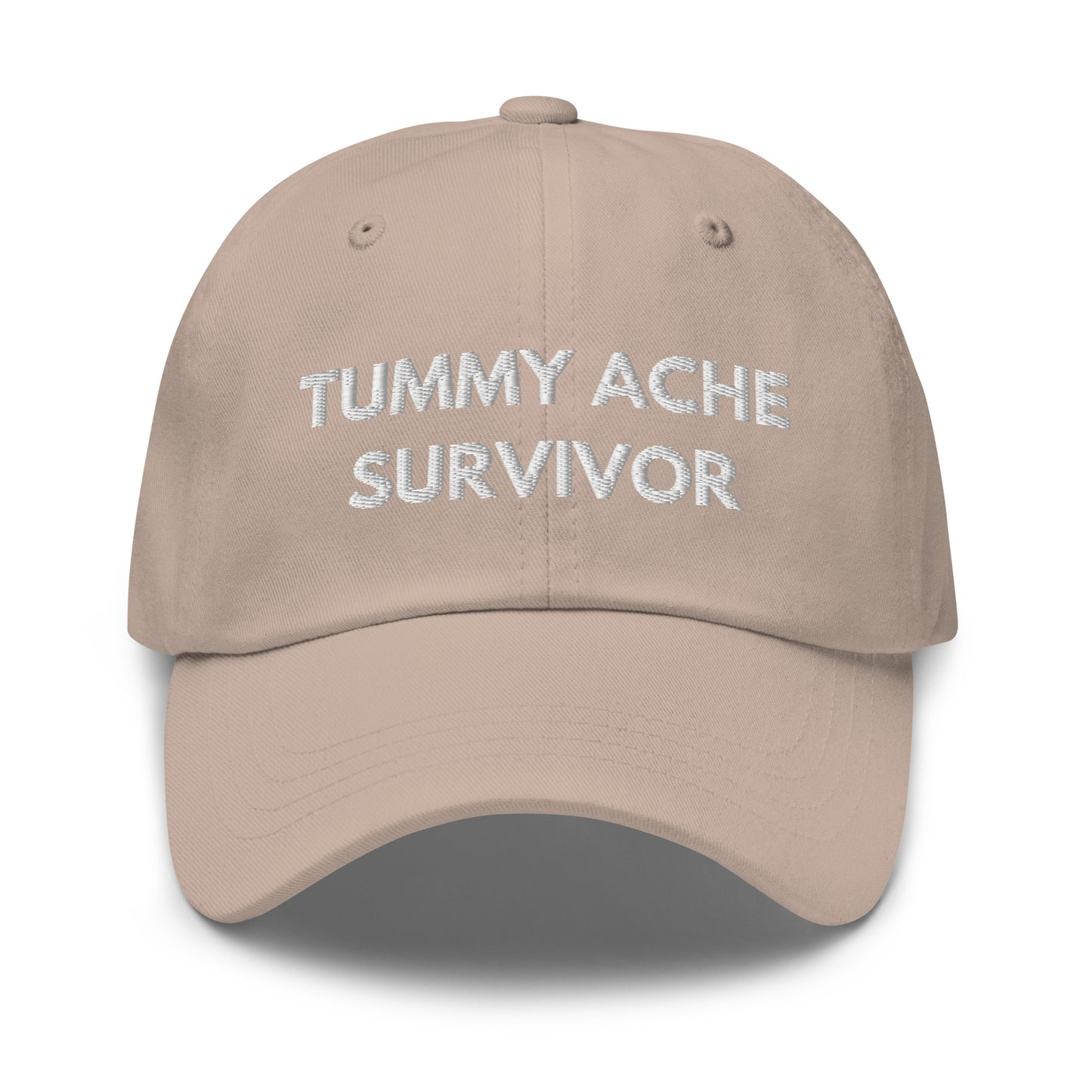 tummy ache survivor Hat